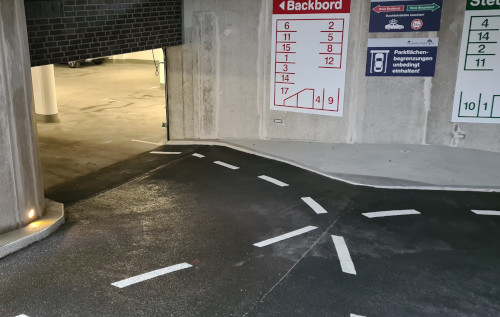 Tiefgaragenzufahrten
